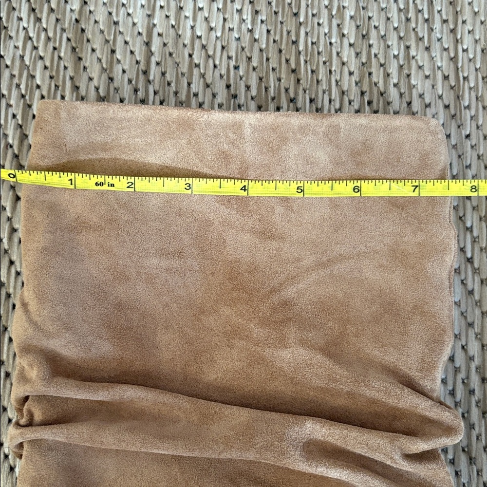 Michael Kors Camel Suede Pointed Toe Boots - Picture 10 of 10